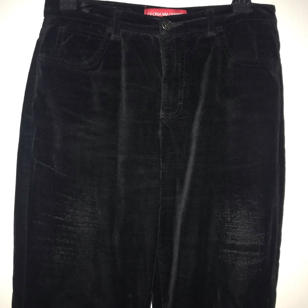 GV Soft Velveteen distressed pants
